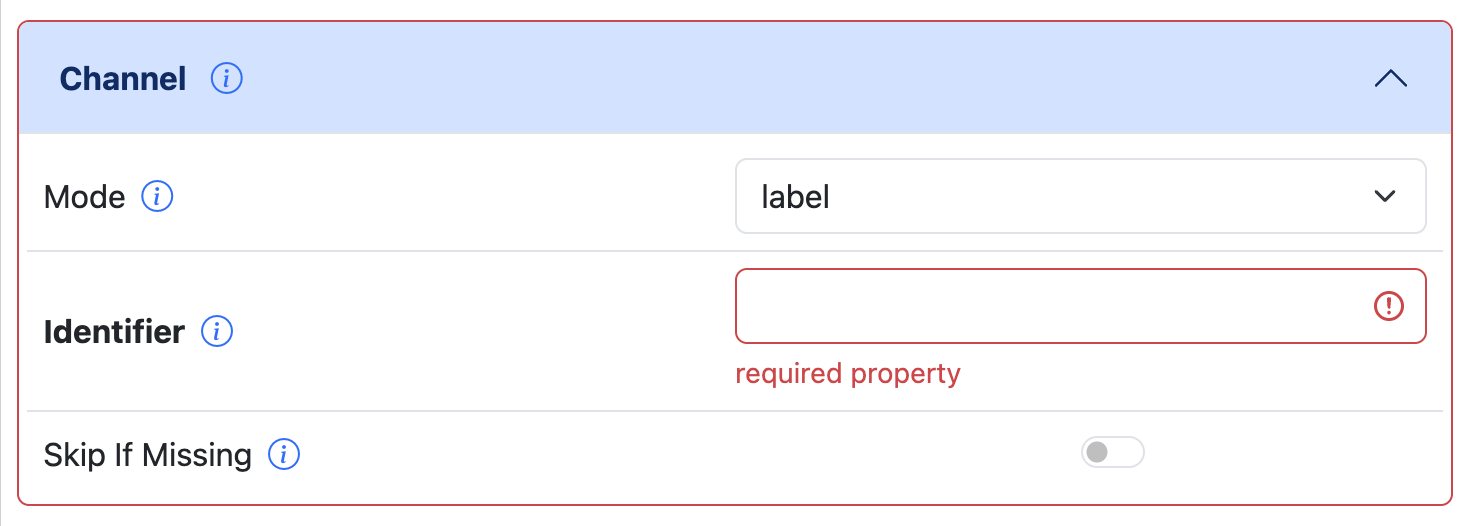Refactor task argument validation