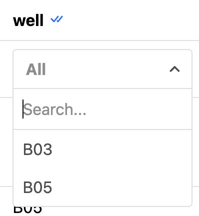 dataset filters